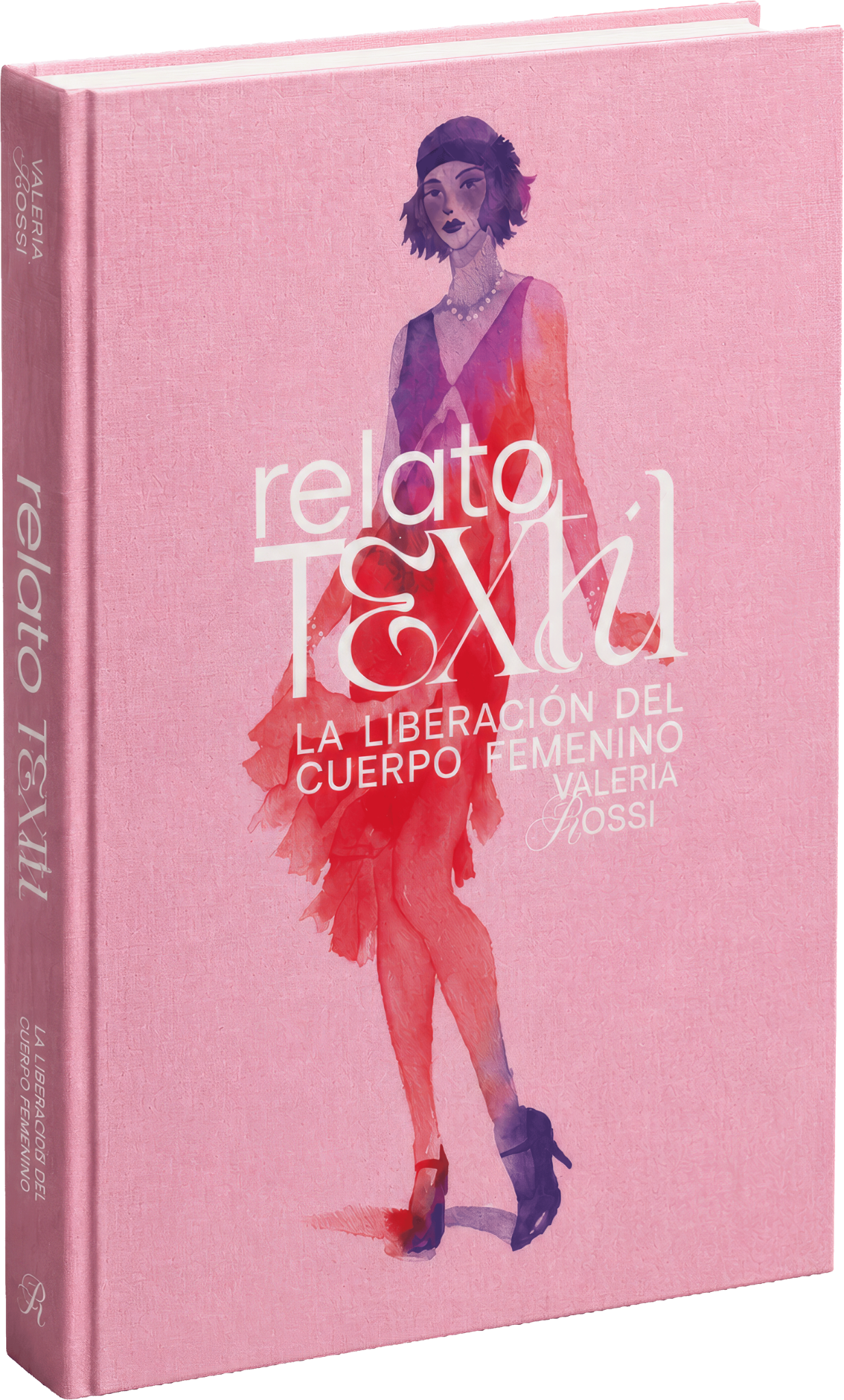 Portada del libro objeto Relato Textil